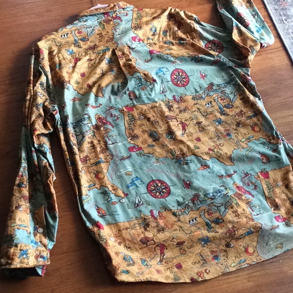 Nick and Nora vintage map shirt - Picture 15 of 15